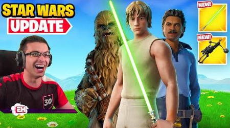 New Fortnite Star Wars Update!