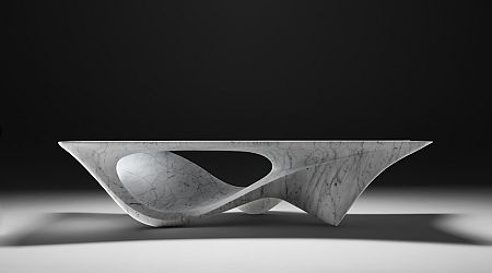 The Erosion Collection by Zaha Hadid Architects Weathers the Line Between Art + Furniture