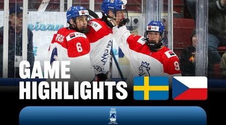 Highlights: Sweden vs Czechia | 2024 #U18MensWorlds