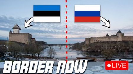ESTONIA - RUSSIA Border Now Live *Must See* (EPIC VIEW!)