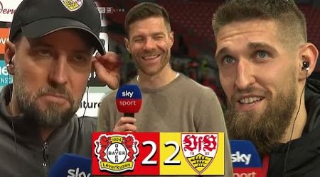 Leverkusen - Stuttgart 2:2 | Interview Nach dem Spiel