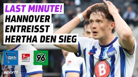 Hertha BSC - Hannover 96 | 2. Bundesliga Tore und Highlights 31. Spieltag