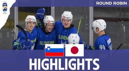 Highlights: Slovenia vs Japan | 2024 #MensWorlds Division 1A