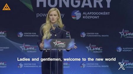 Eva Vlaardingerbroek on the state of European Affairs at the CPAC conference in Hungary.