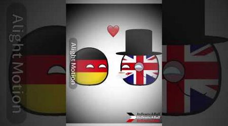 Uk and Germany #shorts #viral #fyp #trending #countryballs #germany #unitedkingdom #onlyeducation
