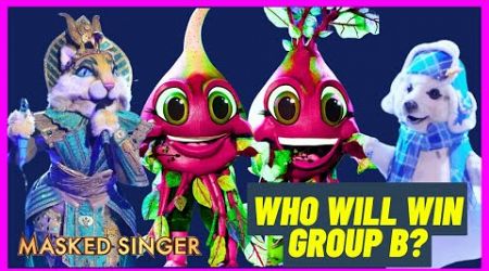 Who Will Win Group B? - Masked Singer