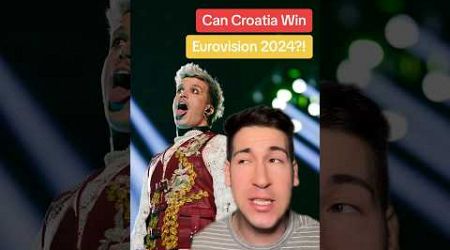 Can Croatia Win Eurovision 2024?! #esc #eurovision #eurovisionsongcontest #eurovision2024 #croatia