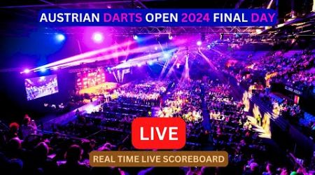 2024 Austrian Darts Open LIVE Score UPDATE Today Final Day Matches European Tour 5 LIVE Results