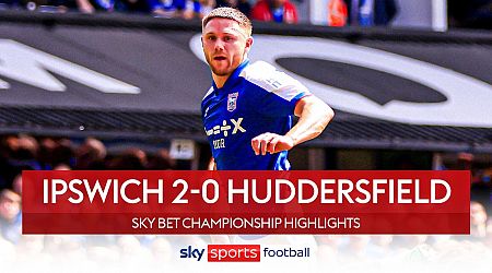 Ipswich Town 2-0 Huddersfield Town | Championship highlights