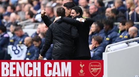 BENCH CAM | Tottenham Hotspur vs Arsenal (2-3) | All the reactions on the touchline!