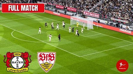 Leverkusen 2-2 VfB Stuttgart | Bundesliga 2023/24 | Video game simulation