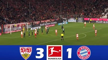 Stuttgart vs Bayern Munich 3-1 | 2024 Bundesliga | Match Highlights