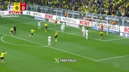 Youssoufa Moukoko backheel Goal, Borussia Dortmund vs Augsburg (1-0) Goals and Extended Highlights