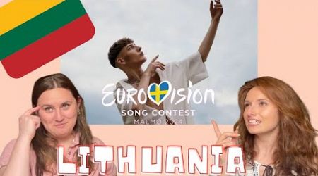LITHUANIA Eurovision 2024 REACTION VIDEO - Luktelk - Silvester Belt