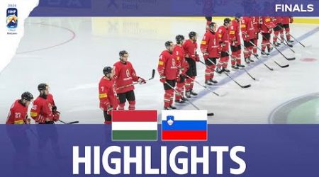 Highlights: Hungary vs Slovenia | 2024 #MensWorlds Division 1A