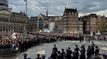 Five arrests around mostly calm National Remembrance Day ceremony in Amsterdam