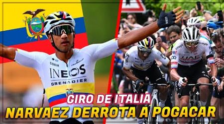 Resumen - Etapa 1 Giro de Italia 2024 | Narvaez GANA y es LIDER