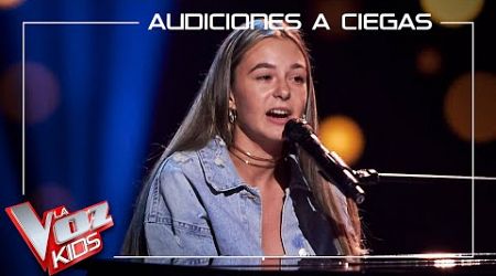 Alicia Scutelnicu canta &quot;Happier&quot; | Audiciones a ciegas | La Voz Kids Antena 3 2024