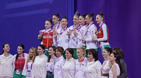 Bulgarian Gymnasts Bring Home 11 Medals from European Rhythmic Gymnastics Cup in Baku