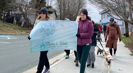 Flora's Walk raises awareness of parents' mental health struggles for 3rd year in St. John's