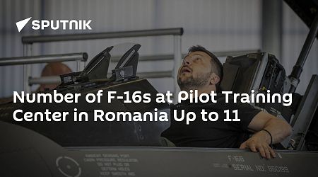 Number of F-16s at Pilot Training Center in Romania Up to 11