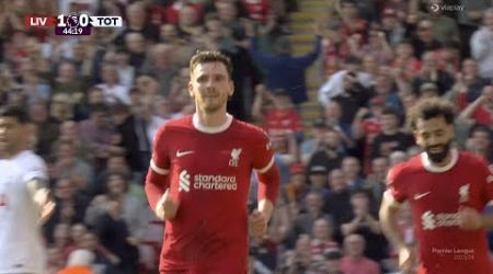 Andrew Robertson Goal | Liverpool vs Tottenham 2-0 Highlights Goals | Premier League 23/24