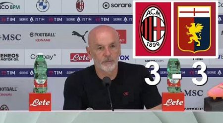 Stefano Pioli conferenza stampa Post Milan 3 vs 3 Genoa 05/05/2024