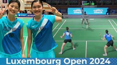 Sato/Taguchi (JPN) vs Chen/Hsieh (TPE) | Badminton Luxembourg Open 2024