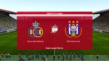 Union SG - Anderlecht | First Division 2023-2024 | eFootball PES