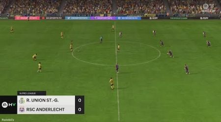 Union St Gilloise V Anderlecht | Belgian Pro League EAFC 24 Match Gameplay Prediction