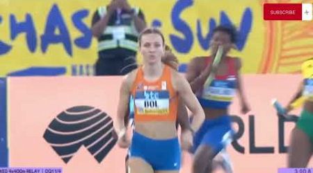 Mixed 4x400m: Netherlands and Dominican Republic Qualify For Olympics - Femke Bol Makes It Look Easy