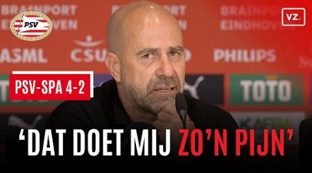 Peter Bosz is emotioneel na kampioenschap met PSV: &#39;Dat doet mij zo&#39;n pijn&#39; | PSV - Sparta Rotterdam