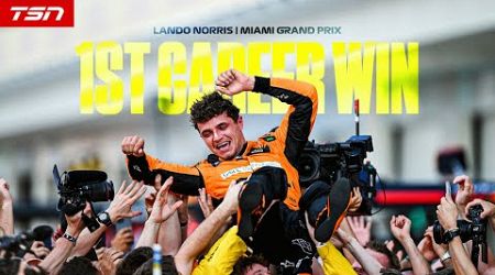 Lando Norris speechless after first F1 win