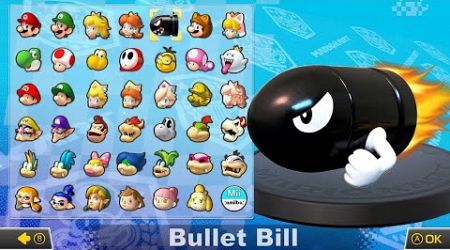 What if you Play a Bullet Bill In Mario Kart 8 Deluxe? (4K)