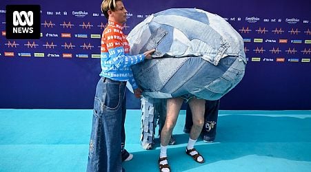 Eurovision's version of the red carpet event was as fabulously weird as you'd hope it to be