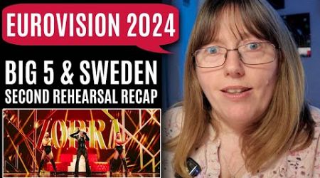The Big 5 &amp; Sweden&#39;s Second Rehearsals Recap