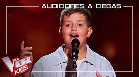 Curro Alcina canta &quot;Nana triste&quot; | Audiciones a ciegas | La Voz Kids Antena 3 2024