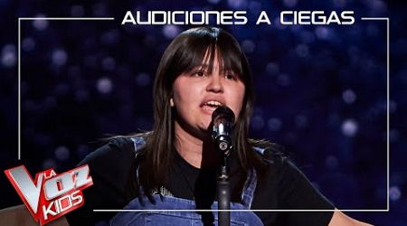Julia Atucha canta &quot;On my own&quot; | Audiciones a ciegas | La Voz Kids Antena 3 2024