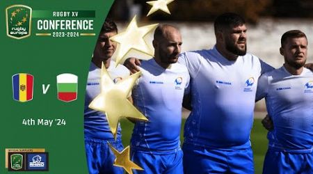 MOLDOVA v BULGARIA - RUGBY EUROPE CONFERENCE 2023-2024