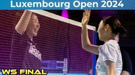Hina Akechi (JPN) vs Riko Gunji (JPN) | Final | Luxembourg Open 2024 Badminton