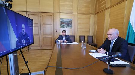 Caretaker PM Glavchev Holds Video Conference with Ukrainian Counterpart Shmyhal