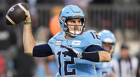 CFL suspends Argonauts QB Chad Kelly for violating gender-based violence policy