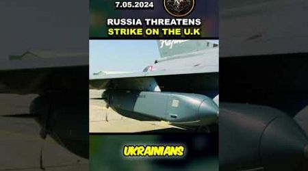 BREAKING NEWS!: RUSSIA THREATENS STRIKE ON THE U.K #uk #shorts #russia #nato