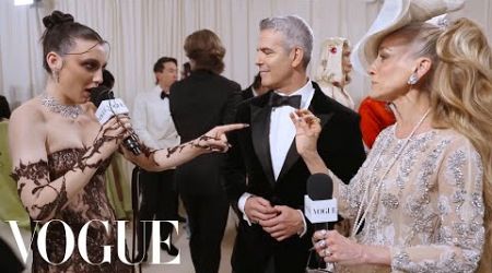 Sarah Jessica Parker &amp; Andy Cohen Love Having Dinner Together | Met Gala 2024 With Emma Chamberlain