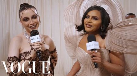 Mindy Kaling Breaks the 4th Wall With Emma Chamberlain | Met Gala 2024 With Emma Chamberlain