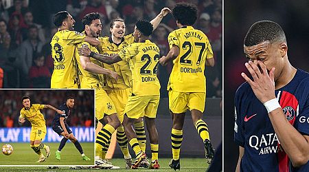 Dortmund knock out PSG to reach Champions League final 