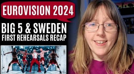 The Big 5 &amp; Sweden&#39;s First Rehearsals Recap