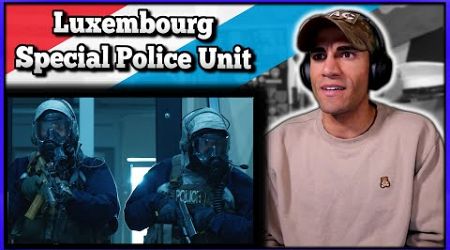 US Marine reacts to Luxembourg&#39;s Special Police Unit