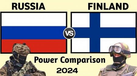 Finland vs Russia military power comparison 2024 | Russia vs Finland military power 2024