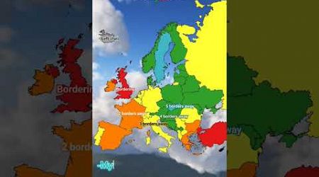 How far away is your country from Cyprus? #mapping #viral #europe #countryballs #cyprus